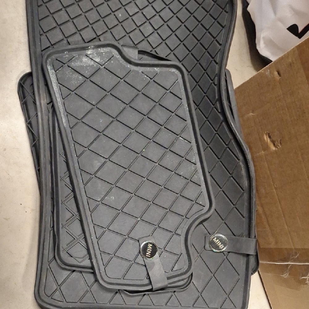MINI Black Car Floor Mats
